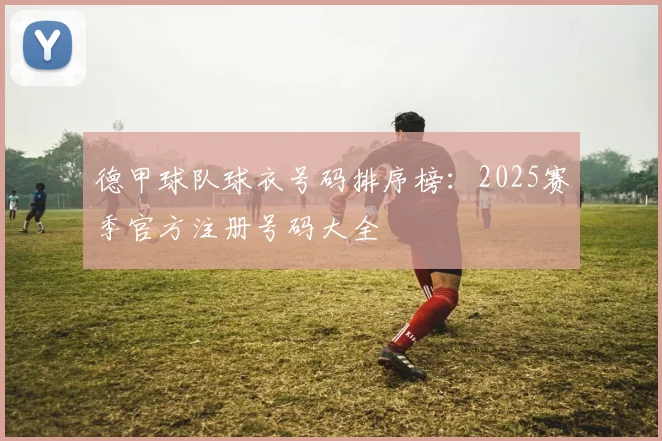 德甲球队球衣号码排序榜：2025赛季官方注册号码大全